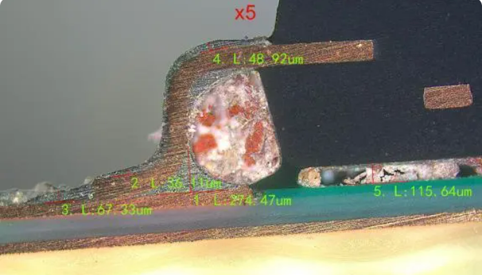 汽車零部件切片分析    汽車零部件切片分析